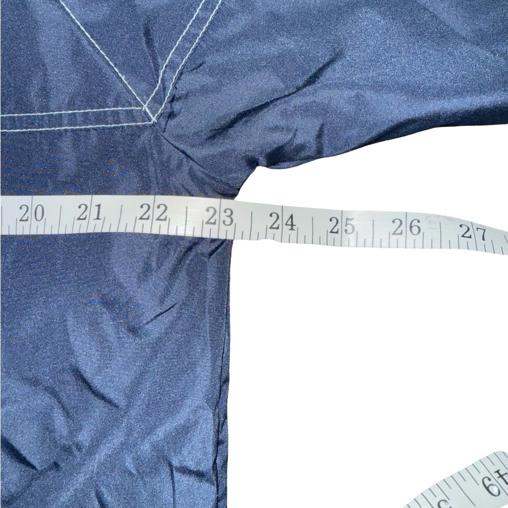 NWOT Walt Disney Windbreaker Men’s Medium Blue White Mesh Lined Zip Jacket - Picture 6 of 10